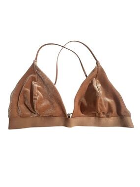H&M Faux Velvet Bralette (8)